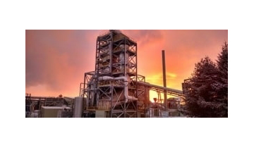 Turboden ORC turbogenerator in a biomass plant