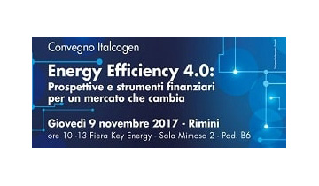 Italcogen Conference on “Energy Efficiency 4.0"